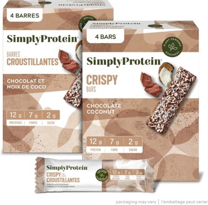 Plant Based Protein Bars - Low Carb, Low Sugar, High Fibre - 12g Protein